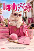 Legally Fluffy personalised cat movie poster