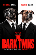 The Bark Twins personalised dog gangster movie poster by PETFLIX