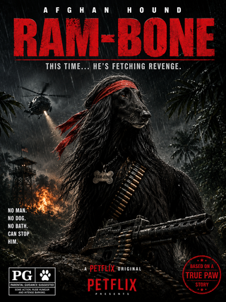 Ram-Bone – Personalised Pet Movie Poster