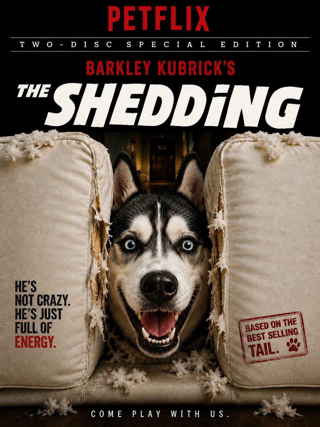 The Shedding – Personalised PETFLIX Movie Poster